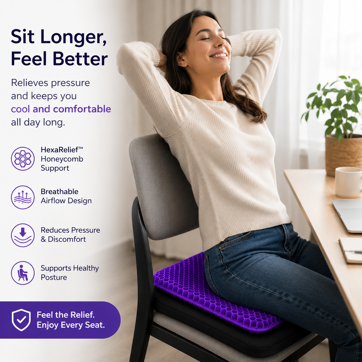 Advanced Orthopaedic Pressure Relief Cushion MAX PLUS